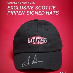 Black Cap - Sottie Pippin signed